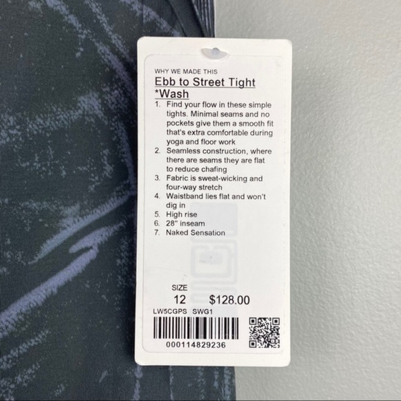 Lululemon Ebb To Street Tight Wash 12 - Picture 6 of 6
